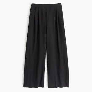 J. Crew 365 Crepe Wide Leg Cropped Pants SZ 4